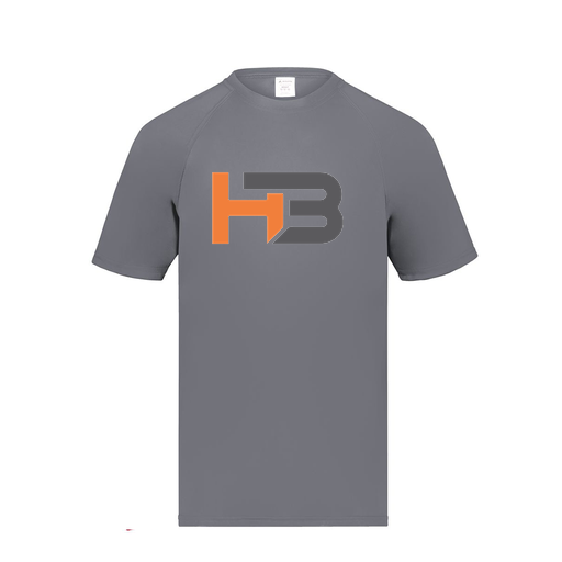 [2790.059.S-LOGO1] Men's Smooth Sport T-Shirt (Adult S, Gray, Logo 1)