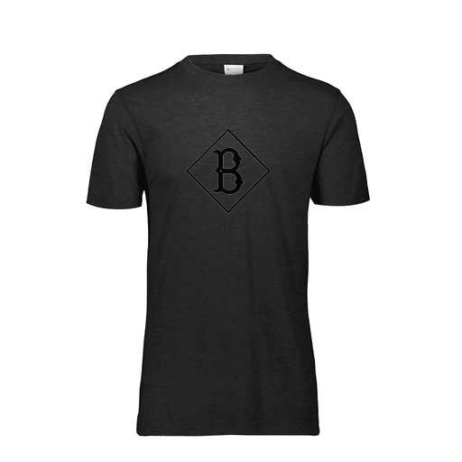 [FTSCUBBK-AS-LOGO3] Decker Men's Tri-Blend T-Shirt - Short Sleeve (Adult S, Black, Logo 3)