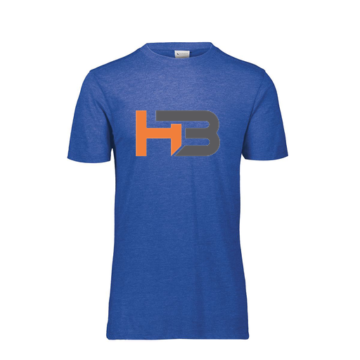 [FTSCUBNV-AS-LOGO1] Decker Men's Tri-Blend T-Shirt - Short Sleeve (Adult S, Navy, Logo 1)