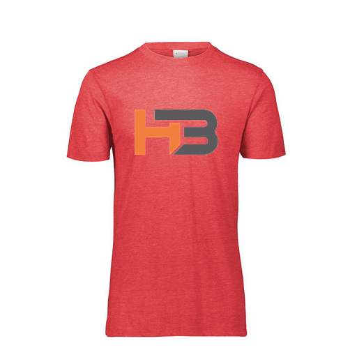 [FTSCUBRD-AS-LOGO1] Decker Men's Tri-Blend T-Shirt - Short Sleeve (Adult S, Red, Logo 1)