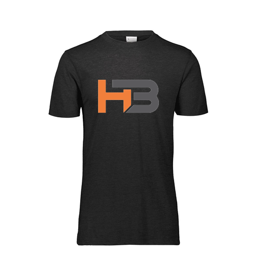[FTSCUBBK-YS-LOGO1] Decker Youth Tri-Blend T-Shirt - Short Sleeve (Youth S, Black, Logo 1)