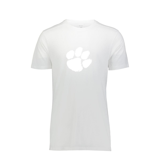 [FTSCUBWH-YS-LOGO2] Decker Youth Tri-Blend T-Shirt - Short Sleeve (Youth S, White, Logo 2)