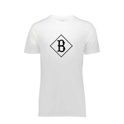 [FTSCUBWH-YS-LOGO3] Decker Youth Tri-Blend T-Shirt - Short Sleeve (Youth S, White, Logo 3)