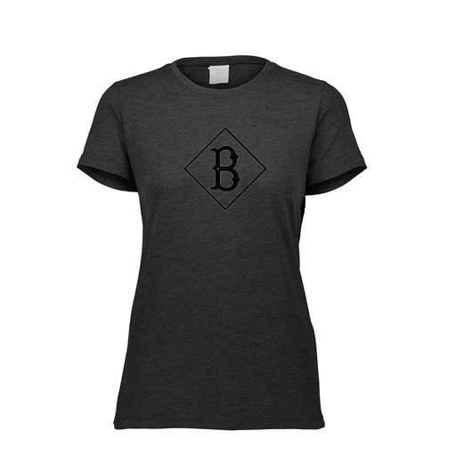 [FTSCUBBK-FAXS-LOGO3] Decker Women's Tri-Blend T-Shirt - Short Sleeve (Female Adult XS, Black, Logo 3)