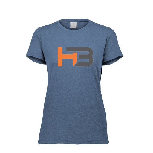 [3067.U22.XS-LOGO1] Ladies Ultra-blend T-Shirt (Female Adult XS, Navy, Logo 1)