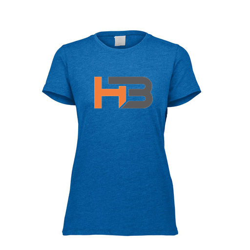 [3067.U55.XS-LOGO1] Ladies Ultra-blend T-Shirt (Female Adult XS, Royal, Logo 1)