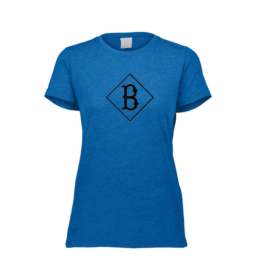 [FTSCUBRY-FAXS-LOGO3] Ladies Ultra-blend T-Shirt (Female Adult XS, Royal, Logo 3)