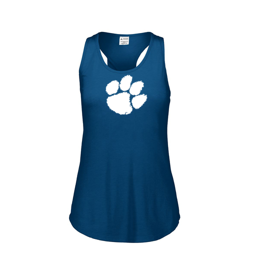 [3078.U22.S-LOGO2] Ladies Tri Blend Tank Top (Female Adult S, Navy, Logo 2)