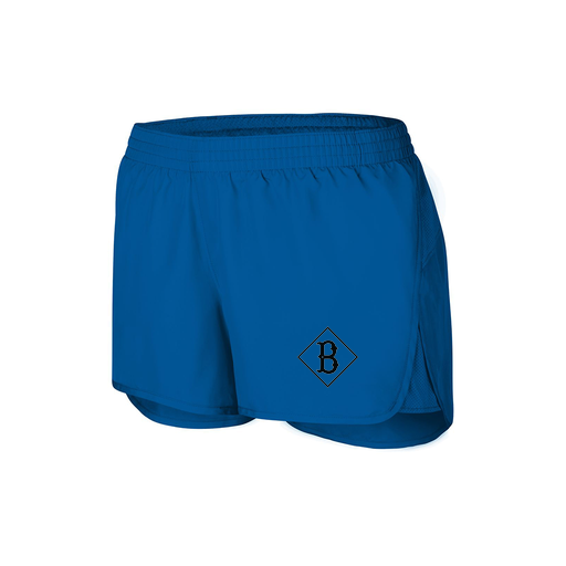 [2430.060.XS-LOGO3] Women's Performance Shorts (Female Adult XS, Royal, Logo 3)