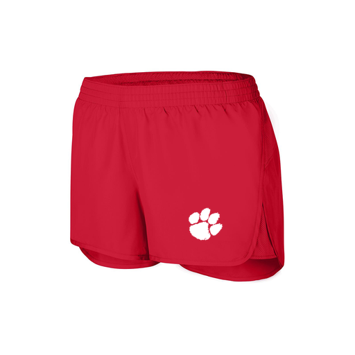 [2430.040.XS-LOGO2] Women's Performance Shorts (Female Adult XS, Red, Logo 2)