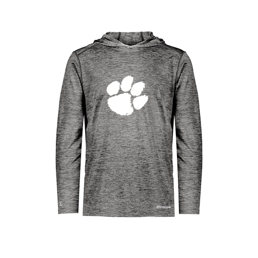 [FOLHCGBK-AS-LOGO2] Decker Men's Charge Hoodie (Adult S, Black, Logo 2)