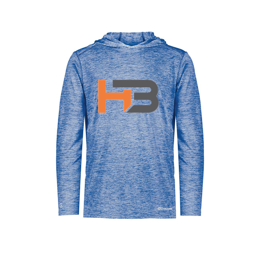 [FOLHCGRY-AS-LOGO1] Decker Men's Charge Hoodie (Adult S, Royal, Logo 1)