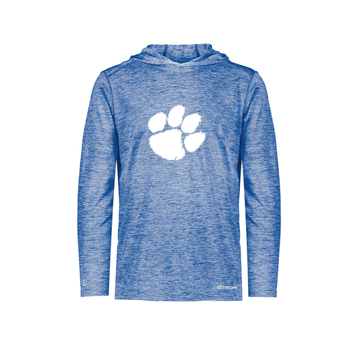 [FOLHCGRY-AS-LOGO2] Decker Men's Charge Hoodie (Adult S, Royal, Logo 2)