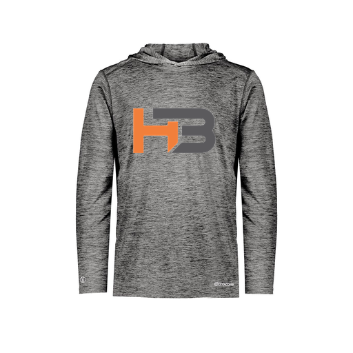 [FOLHCGBK-YS-LOGO1] Decker Youth Charge Hoodie (Youth S, Black, Logo 1)