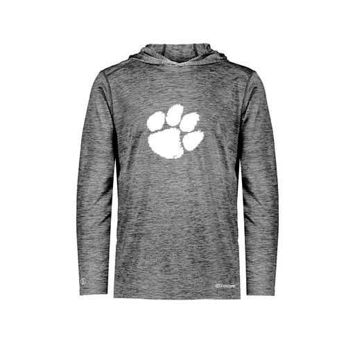 [FOLHCGBK-YS-LOGO2] Decker Youth Charge Hoodie (Youth S, Black, Logo 2)