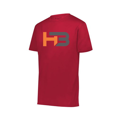 [222818.083.S-LOGO1] Men's Movement Dri Fit Shirt (Adult S, Red, Logo 1)