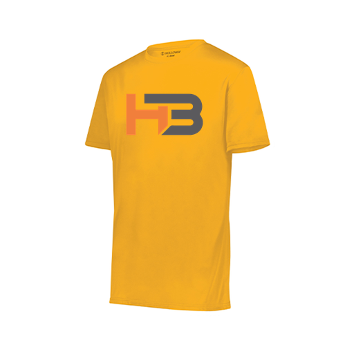 [222818.025.S-LOGO1] Men's Movement Dri Fit Shirt (Adult S, Athletic Gold, Logo 1)