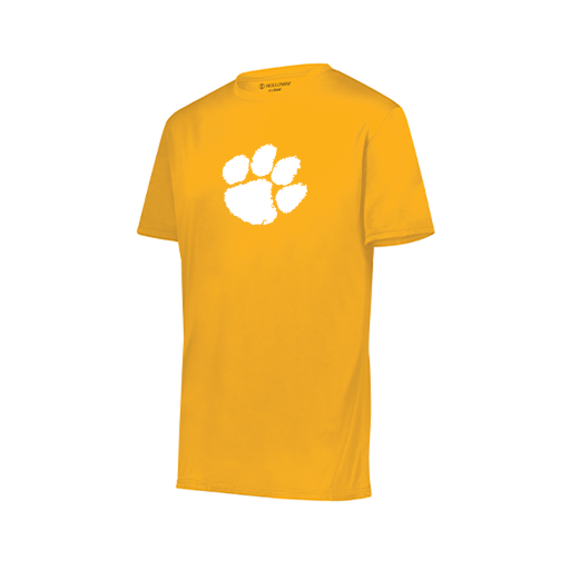 [222818.025.S-LOGO2] Men's Movement Dri Fit Shirt (Adult S, Athletic Gold, Logo 2)