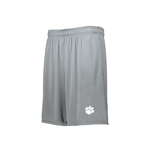 [229511.099.XS-LOGO2] Men's Swift Short (Adult XS, Silver, Logo 2)