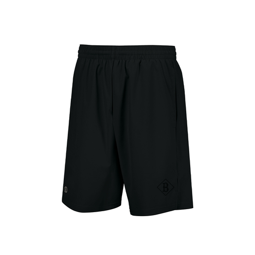 [229556.080.XS-LOGO3] Men's Weld Short (Adult XS, Black, Logo 3)