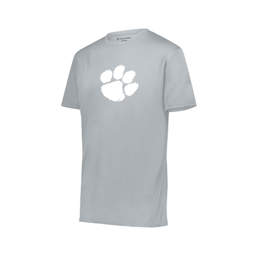 [222819.099.XXS-LOGO2] Youth Movement Dri Fit Shirt (Youth XXS, Silver, Logo 2)
