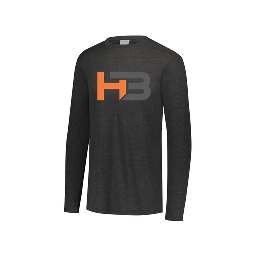 [FTLCUBBK-YS-LOGO1] Youth LS Ultra-blend T-Shirt (Youth S, Black, Logo 1)