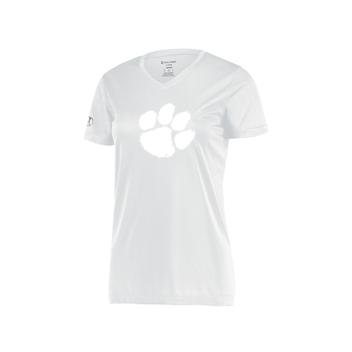 [222820.005.S-LOGO2] Ladies Movement Dri Fit Shirt (Female Adult S, White, Logo 2)